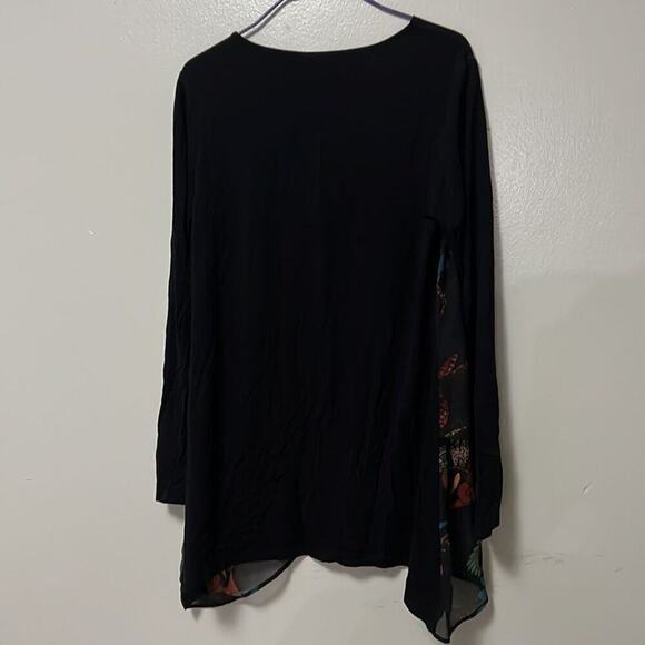 NWT CHICO’S HERITAGE WOVEN FRONT TOP‎ SIZE 00 - Picture 2 of 8